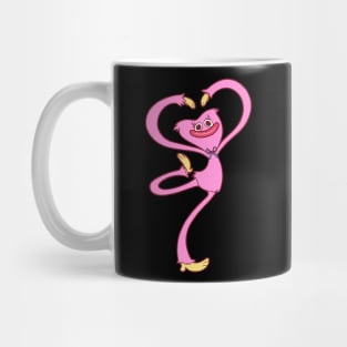 Creepy Dyed Pink Eyelashes Creature Costume Girls Boys Missy Mug